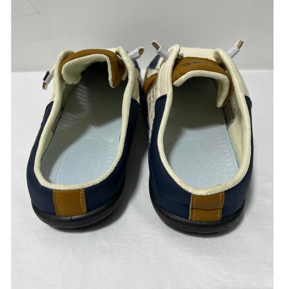 CACRUFEL AIP Mesh Slip-On Sneakers Men’s Size US 10.5 White/Blue/Yellow – NWB - Picture 4 of 8